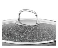 Altom Valdinox Grand rondel 26cm 2,6l. z pokrywą szklaną - 1580502 - zdjęcie 5